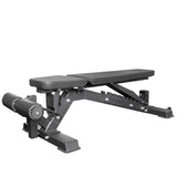 Riot FID Utility Bench w/ Foot Roller – 75mm - Strength Shop