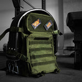 Training Backpack 2.0, Olive Green - Add Extra Patches - Strength Shop