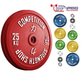 Strength Shop Calibrated Plates Sets 157.5kg, 159kg or 459kg - IPF Approved - Strength Shop