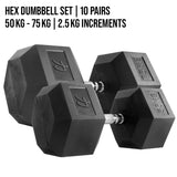 Hex Dumbbell Sets – Various Options - Strength Shop