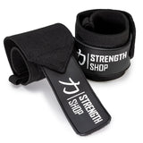 Heavy Black Wrist Wraps - IPF Approved – 60cm/90cm - Strength Shop