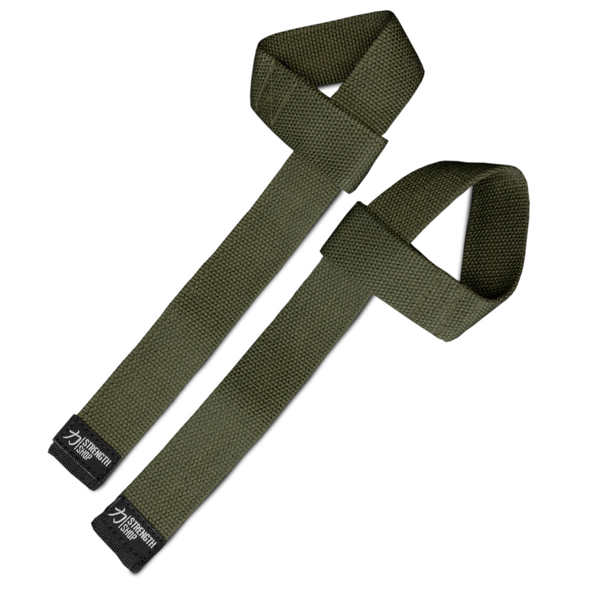 Originals Lifting Straps, Khaki - Cotton - Strength Shop