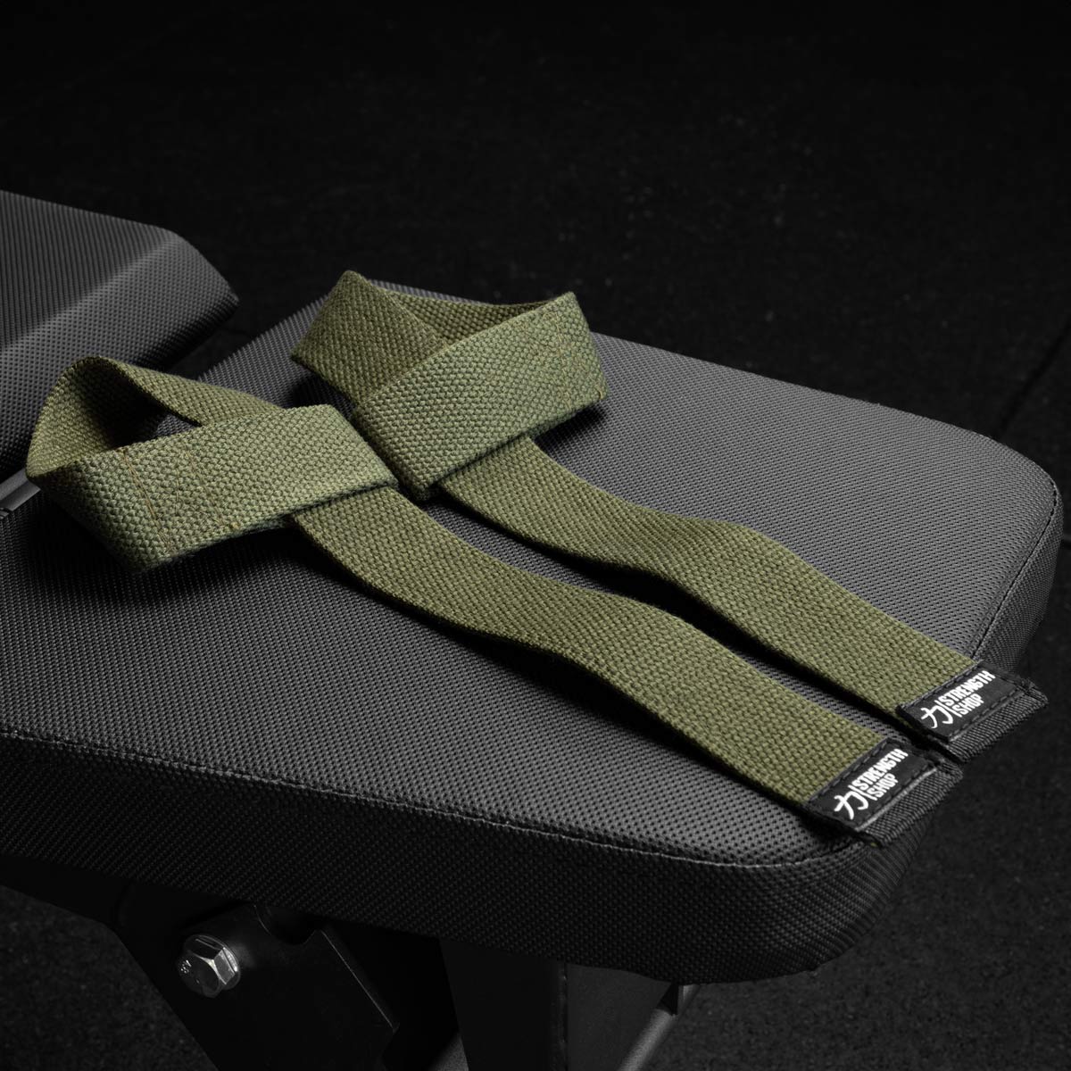 Originals Lifting Straps, Khaki - Cotton - Strength Shop