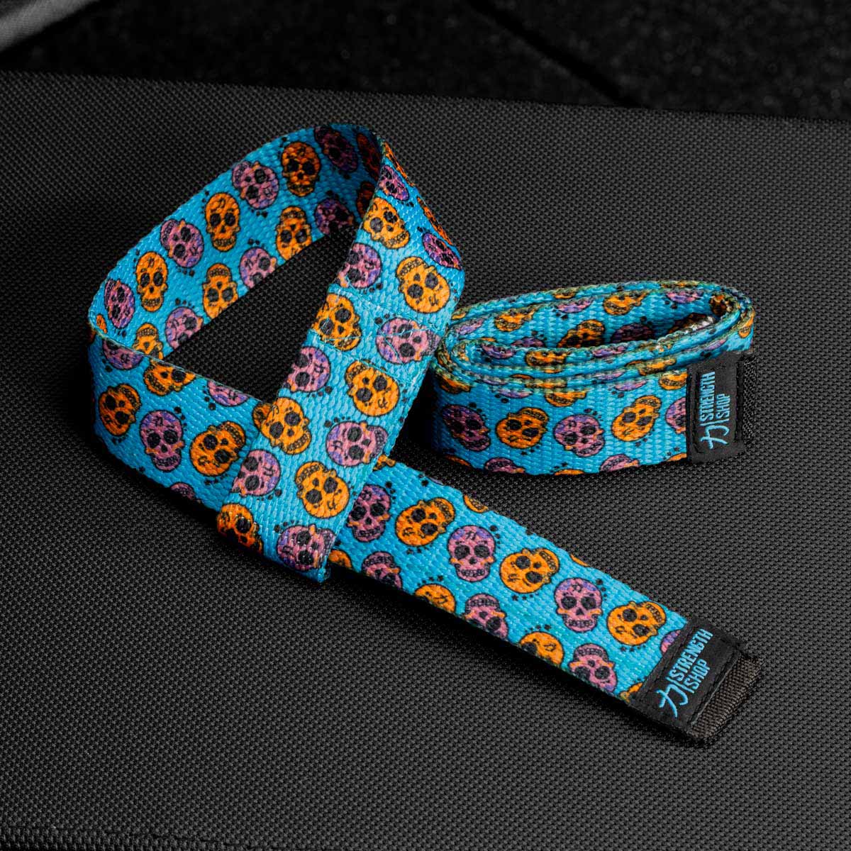 Lifting Straps - Skull - Strength Shop