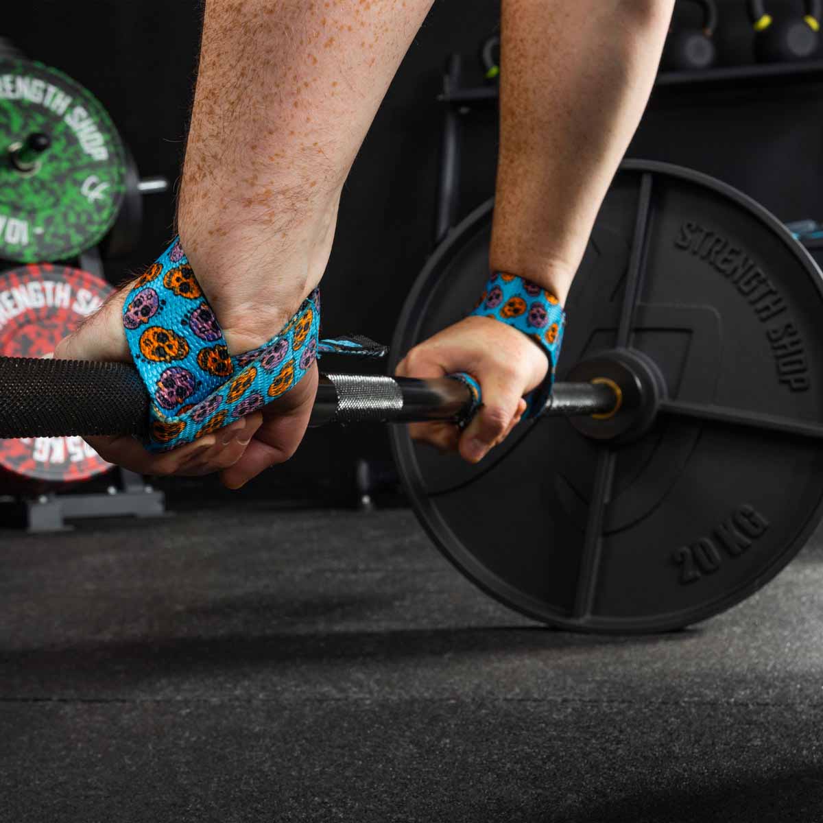 Lifting Straps - Skull - Strength Shop