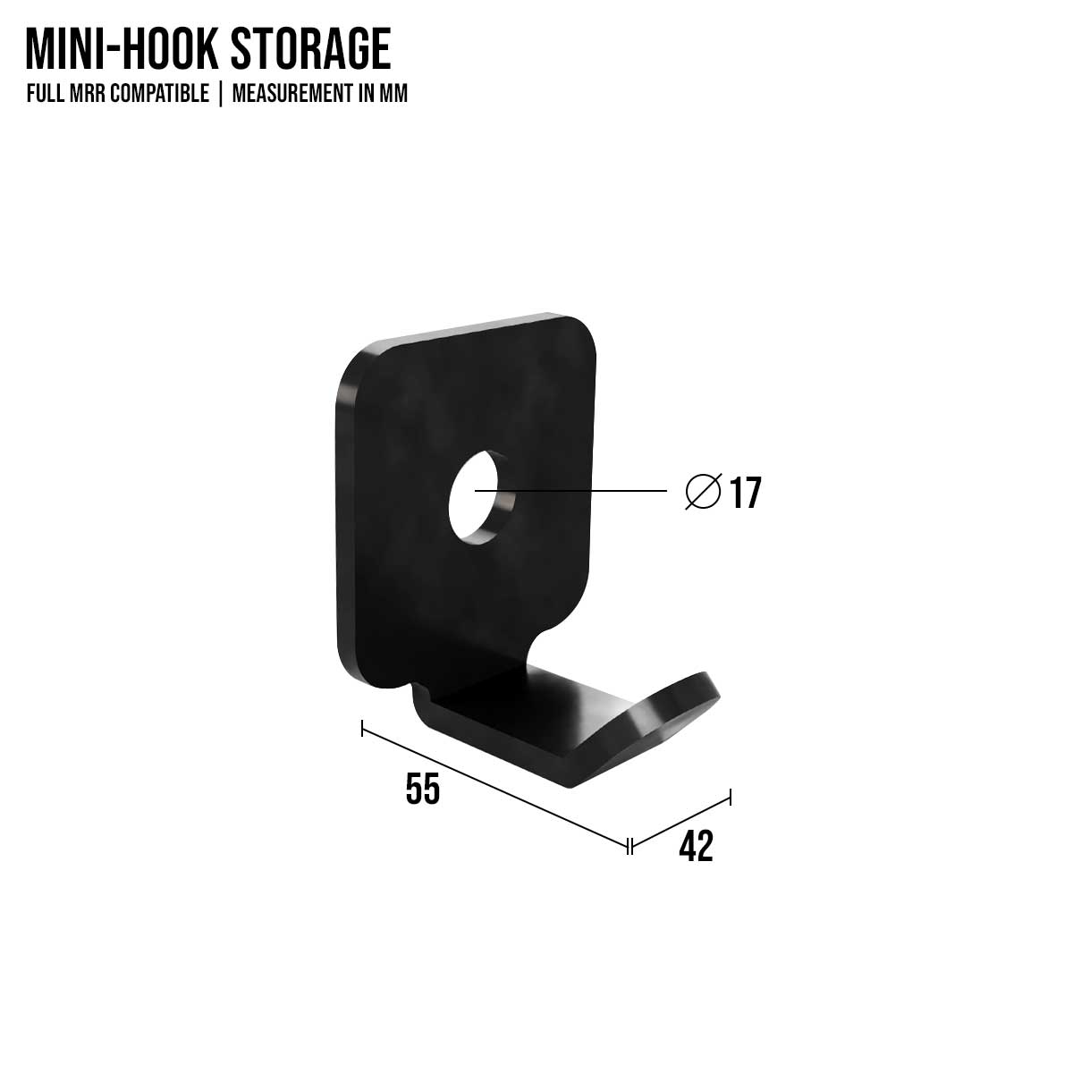 Mini-Hook Storage | MRR Compatible - Strength Shop