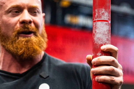 Original Texas Fat Axle Power Bar - 2" Axle - Red Cerakote - Preorder (Ships by July 31) - Strength Shop