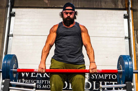 Original Texas Fat Axle Power Bar - 2" Axle - Red Cerakote - Preorder (Ships by July 31) - Strength Shop
