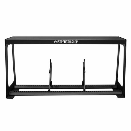 Plate Storage Bench - Strength Shop