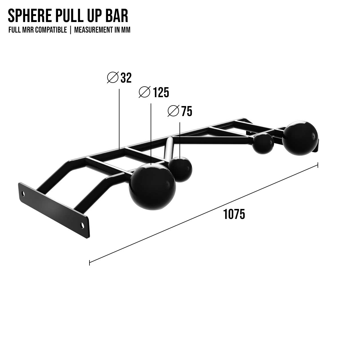 Sphere Pull Up Bar | MRR Compatible - Strength Shop