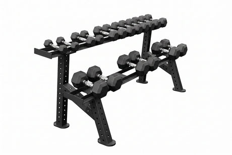 Riot Dumbbell Rack - 2-Tier - Strength Shop