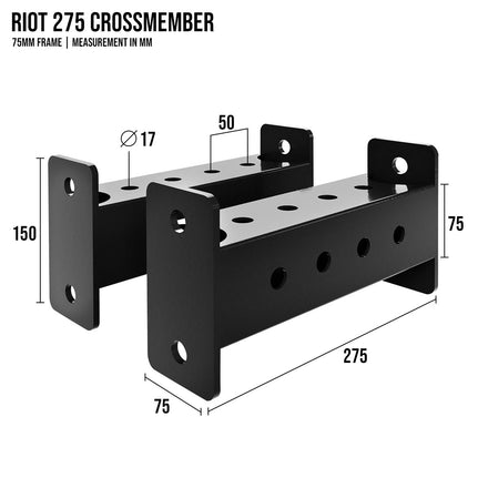 Riot MRR 75 | Crossmembers - Strength Shop