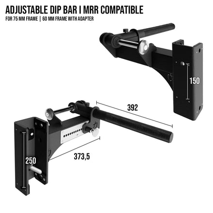 Adjustable Dip Bar I MRR Compatible - Strength Shop