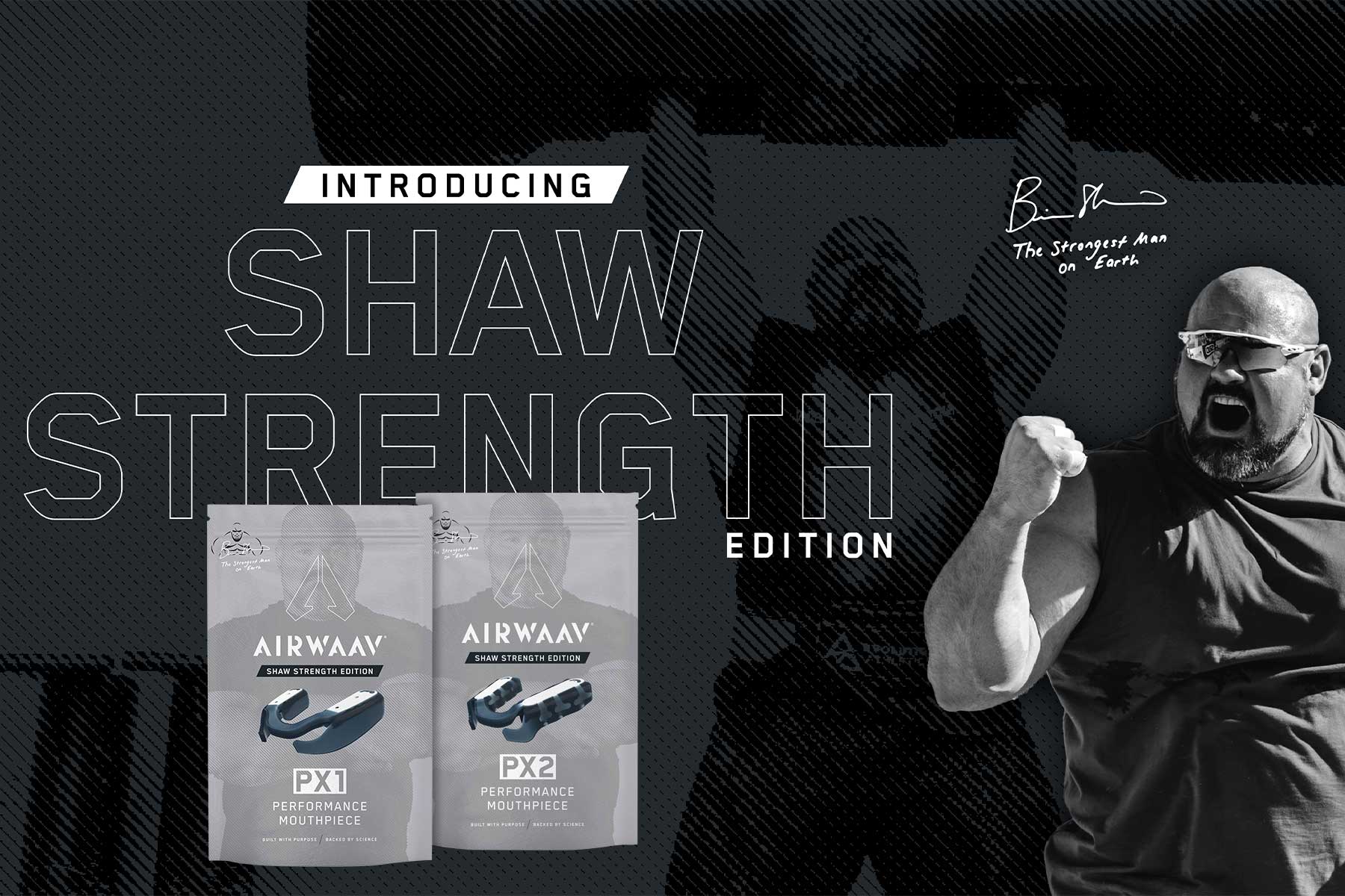 AIRWAAV PX1 Performance Mouthpiece – Shaw Strength Edition - Strength Shop