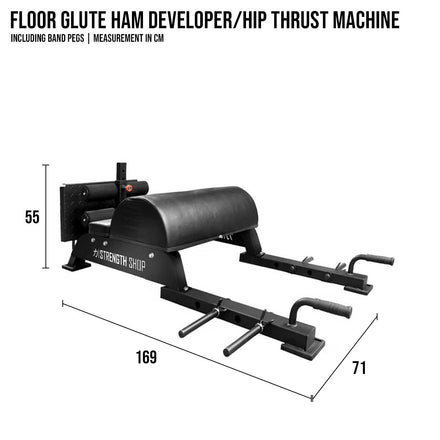 Floor Glute Ham Developer/Hip Thrust Machine – Preorder (Ships by July 10) - Strength Shop