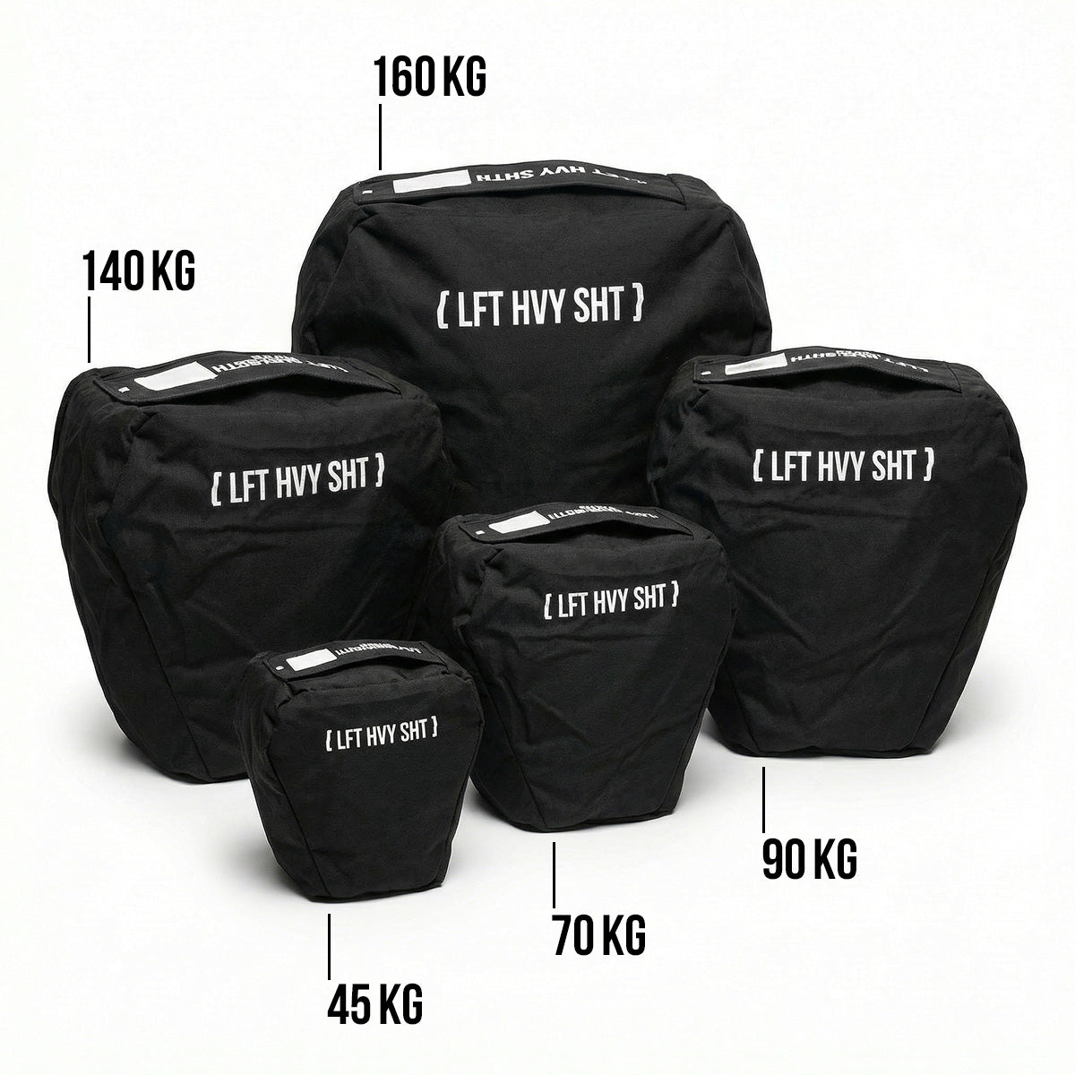 Strength Shop Husafell Sandsack – 1050D Cordura, 45–160 kg