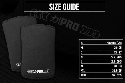 7mm PRO LITE Elbow Sleeves - Hybrid Extra Stiff/Regular Neoprene- FinalRep Approved - Strength Shop