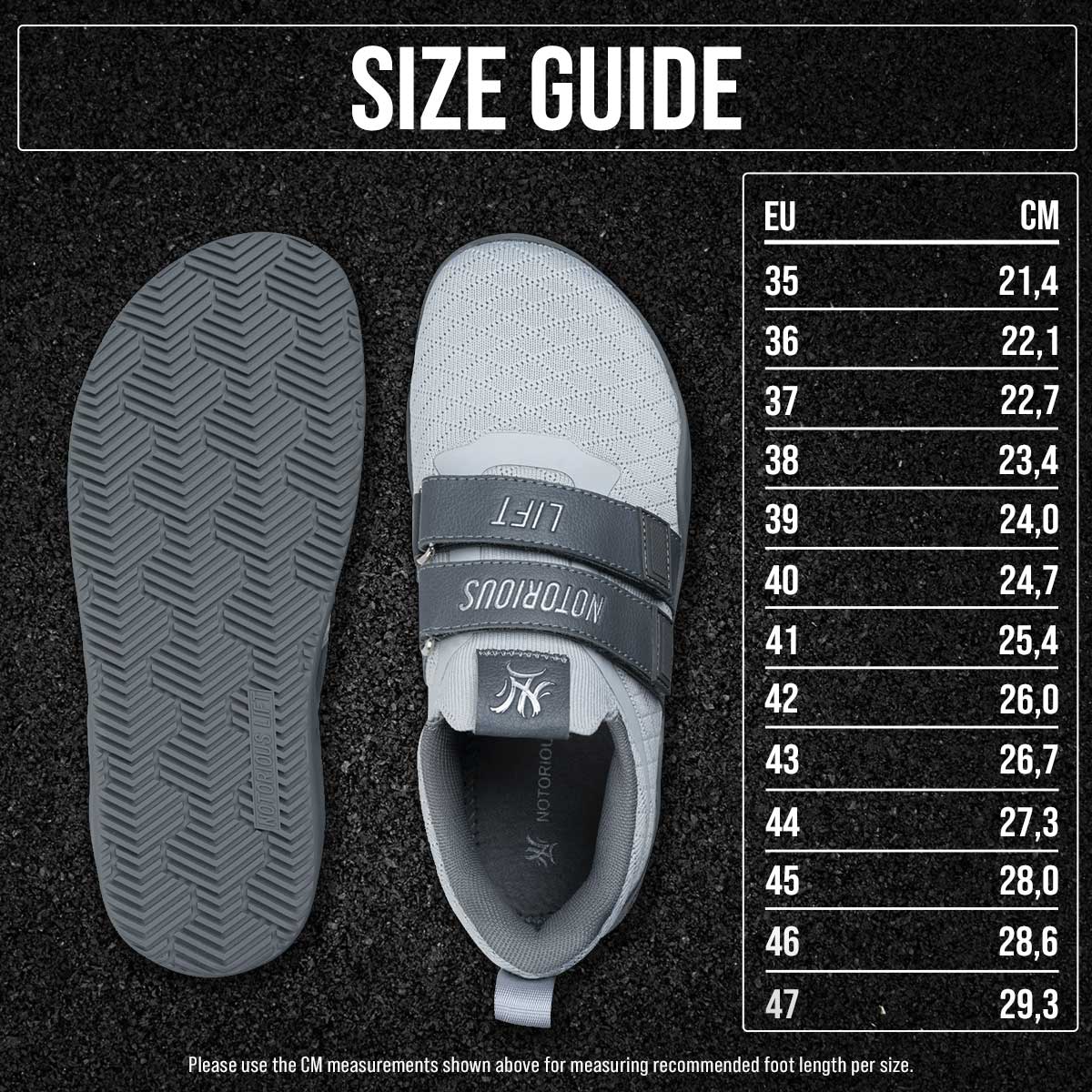 Notorious Lift - Sumo Sole Gen 4, Winter Storm – Strength Shop