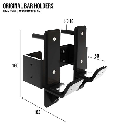 Original MRR | Bar Holders, Pair - Strength Shop