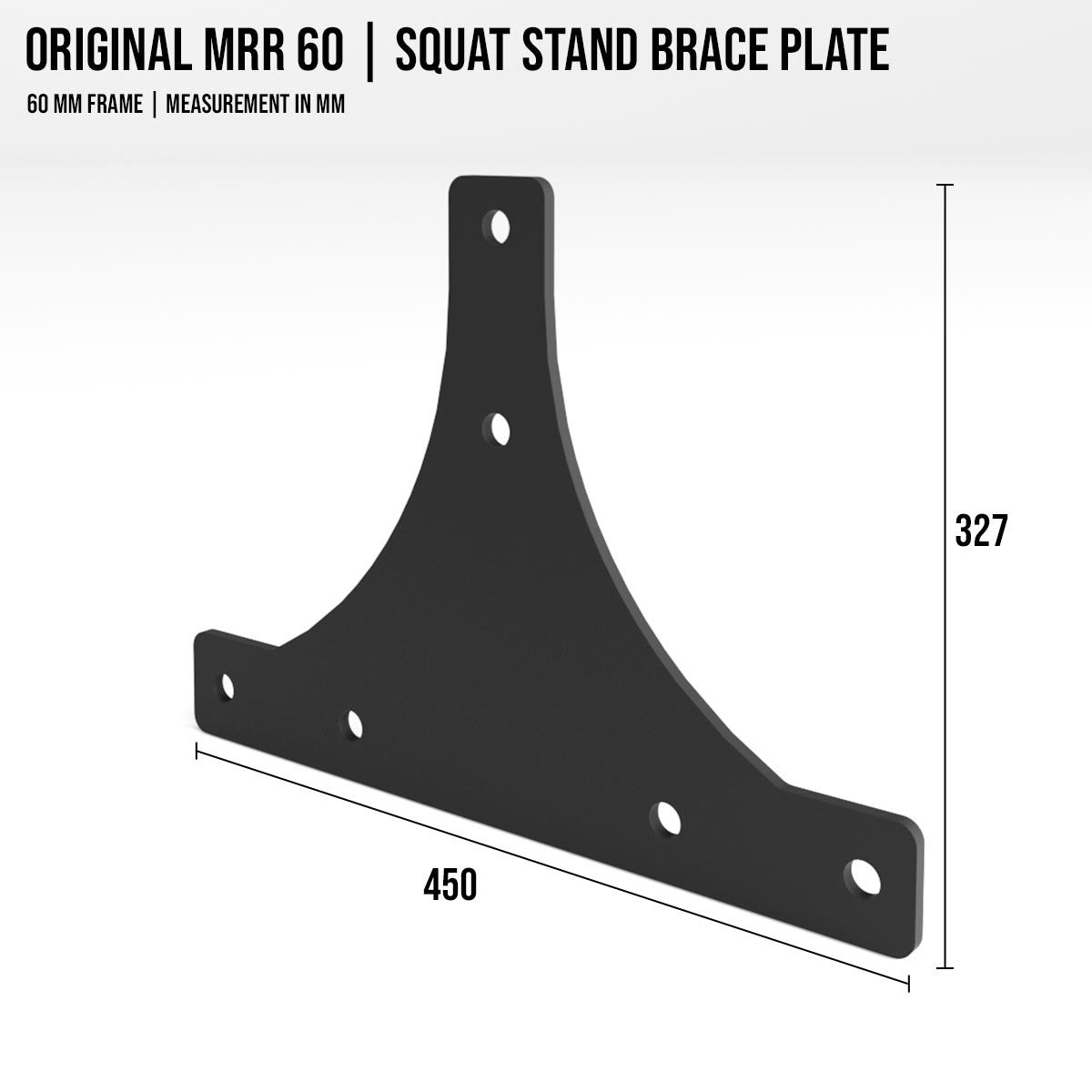 Original MRR 60 | Squat Stand Brace Plate - Strength Shop