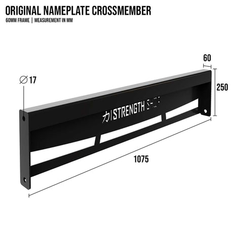 Original MRR | Nameplate Crossmember - Strength Shop