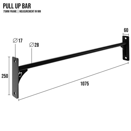 Riot MRR | Straight Pull Up Bar - Strength Shop