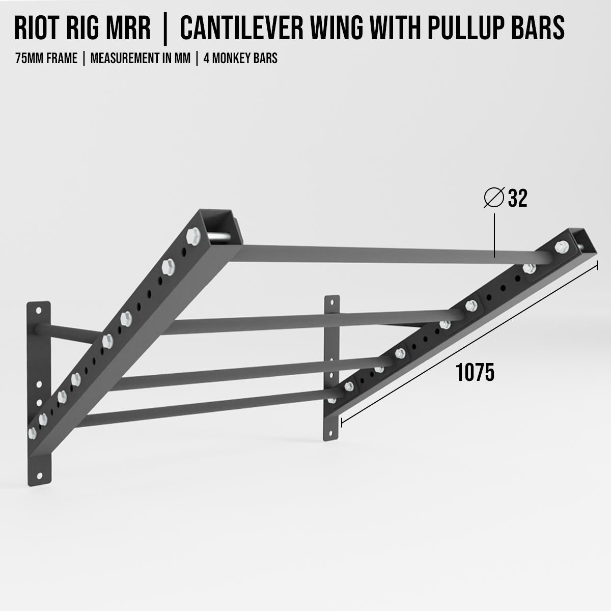 Riot Rig MRR | Cantilever Wing with Monkey Bars - Strength Shop