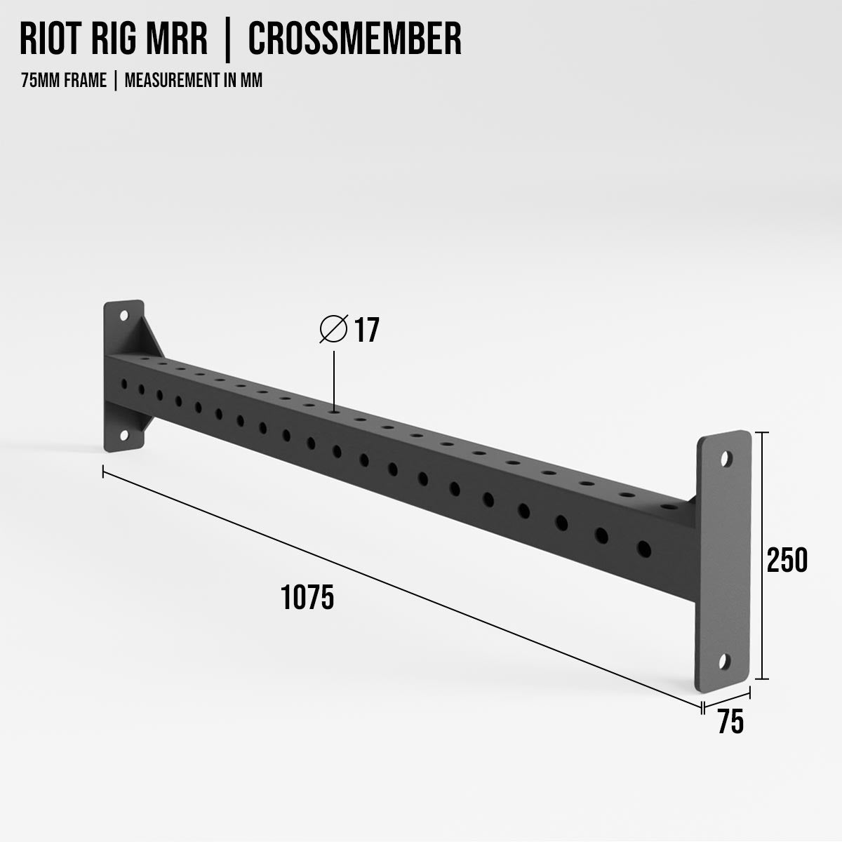 Riot Rig MRR | Extended Crossmembers 1x / 1.5x / 2x