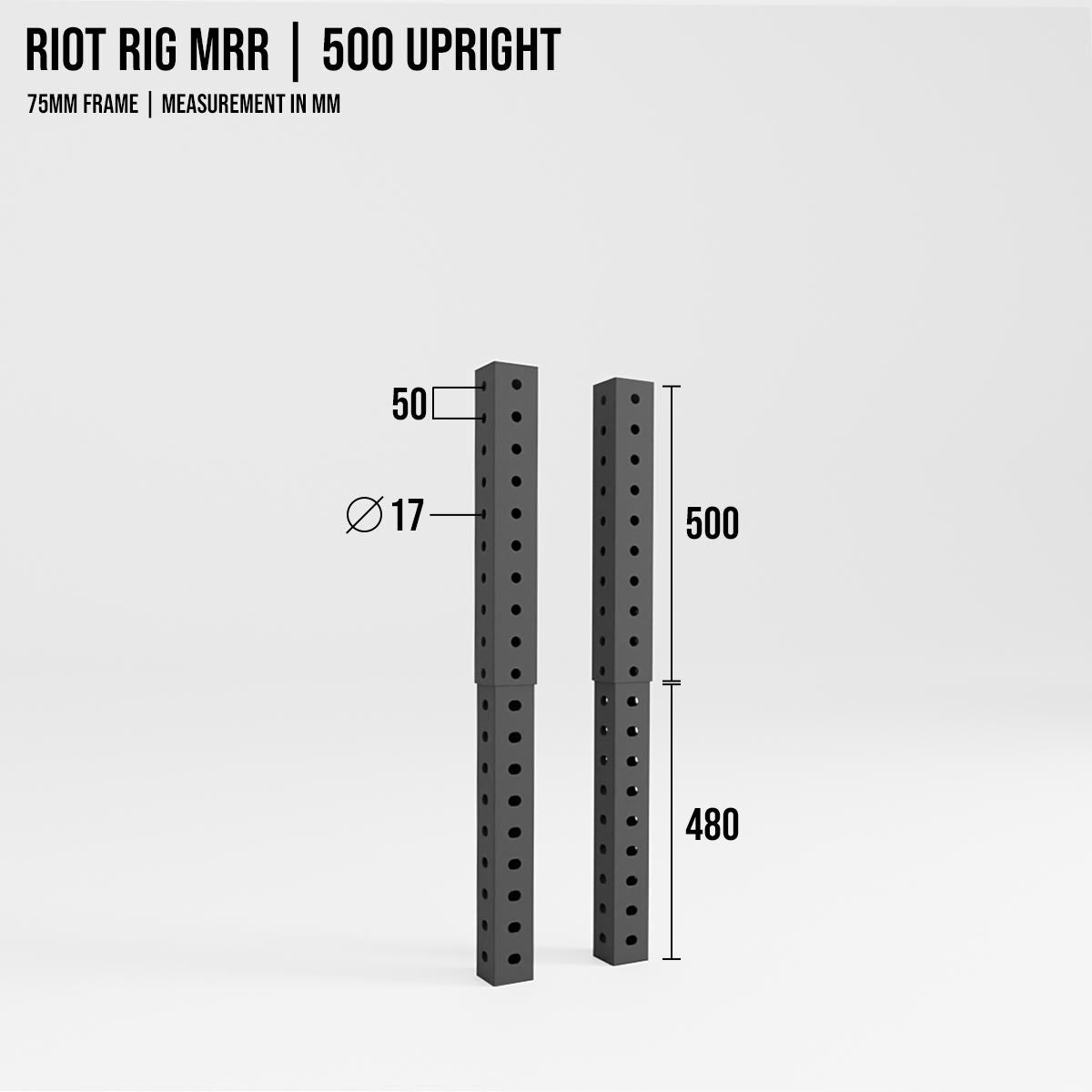 Riot Rig MRR | Upright Extensions - Strength Shop