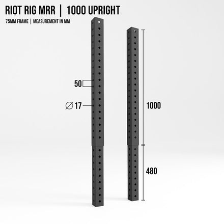 Riot Rig MRR | Upright Extensions - Strength Shop