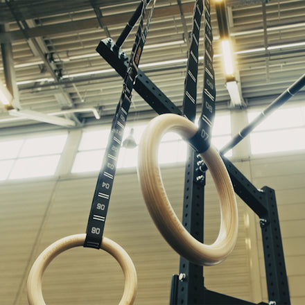 Gymnastic Rings and Straps - FinalRep Approved - Strength Shop