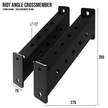 Riot MRR | Angled Crossmember - Strength Shop