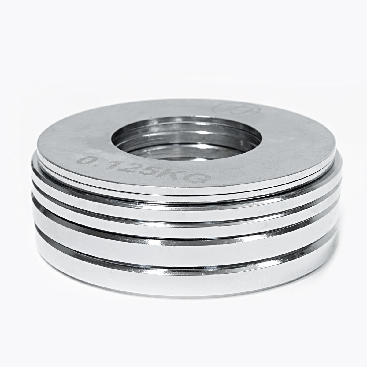 Fractional Steel Plate Set incl. Storage Bag – Two of each: 0.5kg/0.25kg/0.125kg - Strength Shop