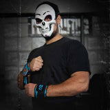 Medium Wrist Wraps, Skull - IPF Approved, 30cm/60cm - Strength Shop