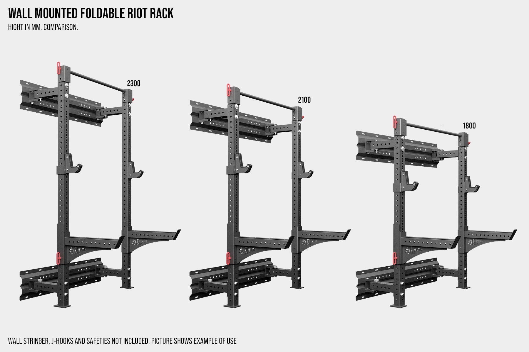 Riot MRR Wandmontiertes Klapprack
