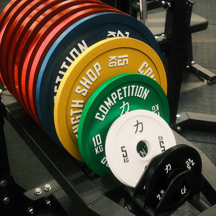 Strength Shop Calibrated Plates Sets 157.5kg, 159kg or 459kg - IPF Approved - Strength Shop
