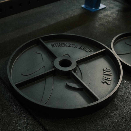 Deep Dish Cast Iron Plates, 1.25kg-25kg & Sets - Strength Shop