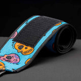 Medium Wrist Wraps, Skull - IPF Approved, 30cm/60cm - Strength Shop