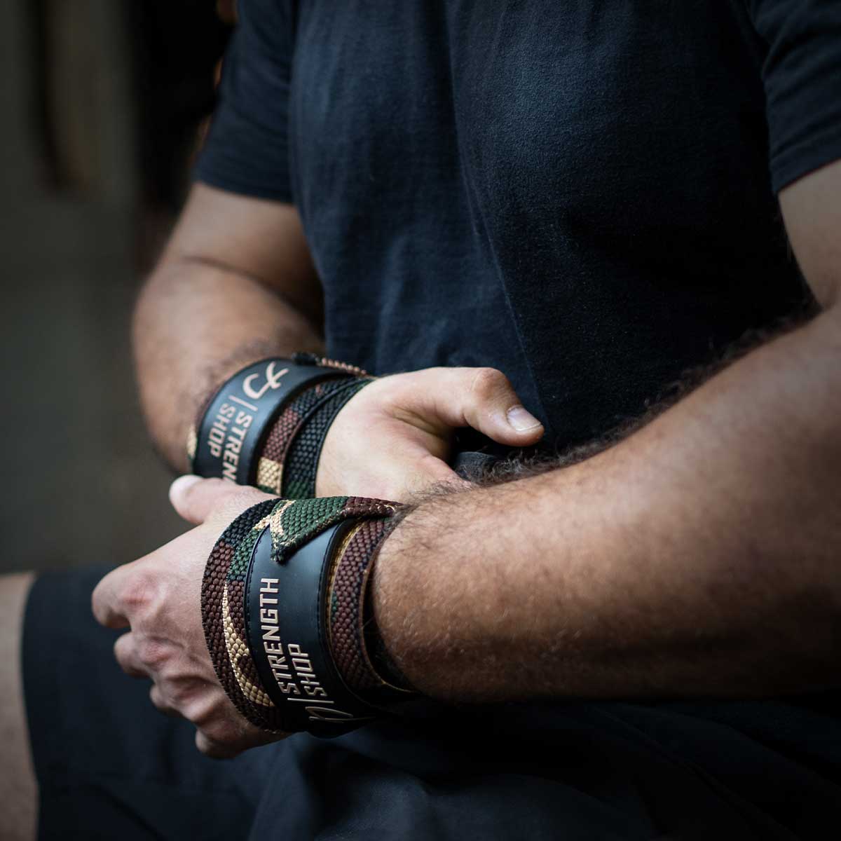 Heavy Wrist Wraps, Camo, 60CM - IPF Approved - Strength Shop