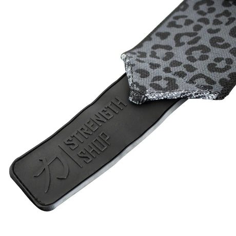 Light Wrist Wraps - Dark Leo Print – 30cm/60cm - Strength Shop