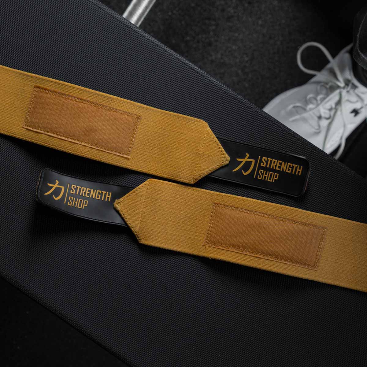 Gold Wrist Wraps – Medium, 30cm/60cm or 90cm, IPF Approved - Strength Shop