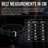 Weightlifting Double Prong Buckle Tapered Belt, Black - 8MM - Strength Shop