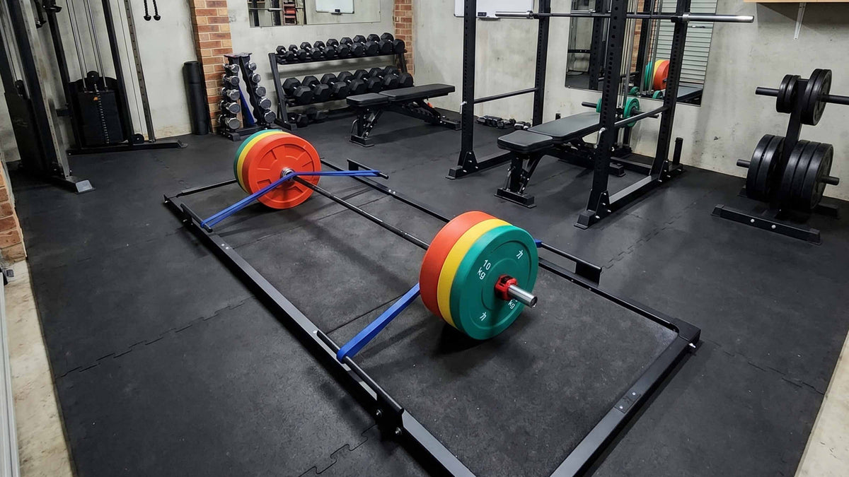 Deadlift Platform with Band Pegs - Strength Shop