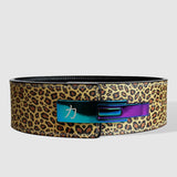 Leopard Print Lever Belt, 10mm - IPF Approved - Strength Shop
