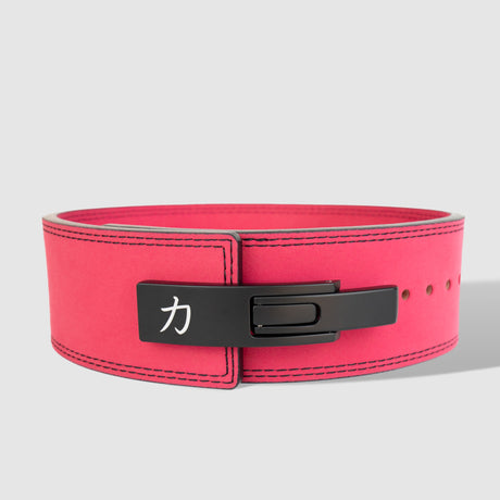 Pink Lever Belt, 10mm - IPF Approved - Strength Shop