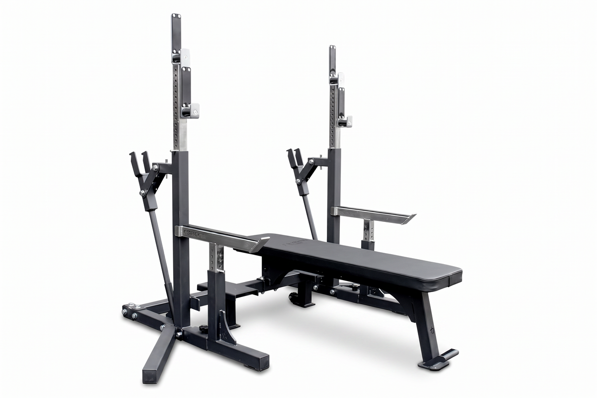 Riot Combo Rack V2 – Squat & Bench Press Combo Rack (built to IPF specifications) - Strength Shop