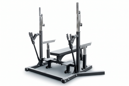 Riot Combo Rack V2 – Squat & Bench Press Combo Rack (built to IPF specifications) - Strength Shop