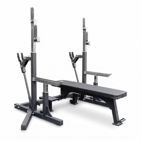 Riot Combo Rack V2 – Squat & Bench Press Combo Rack (built to IPF specifications) - Strength Shop