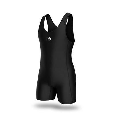 Schwarzes Singlet/Trikot, Unisex - IPF Zertifiziert