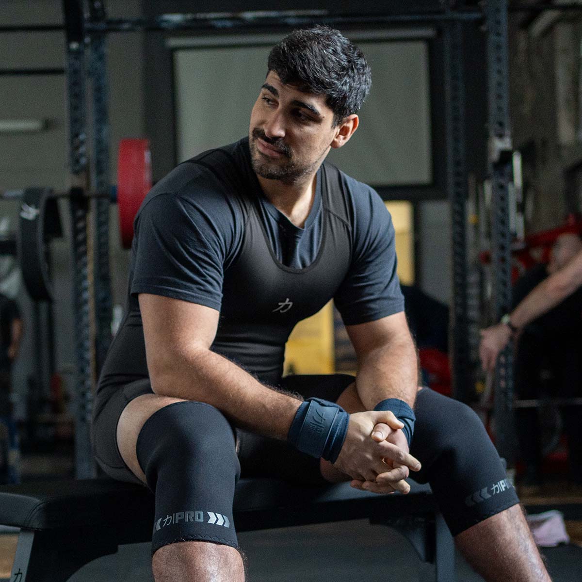 Black Singlet with Grey Logo, Unisex – IPF Approved - Strength Shop